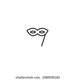 eye wear line icon, outline vector sign, pixel perfect icon
