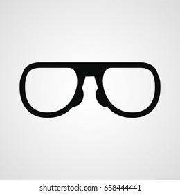 eye wear or sunglasses vector icon