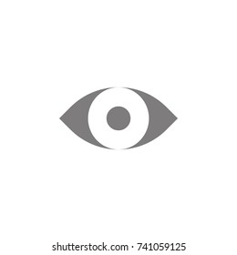 eye web icon on white background