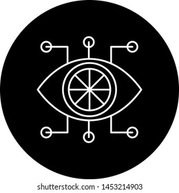 Eye With Wires icon for your project
