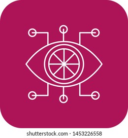 Eye With Wires icon for your project
