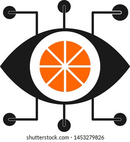 Eye With Wires icon for your project
