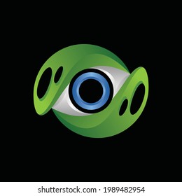 Eyeball 3D Creative Logo Design