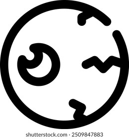 eyeball Design in 32px size