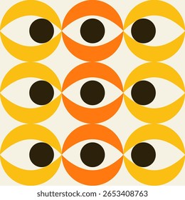 Eyeball. Eye flat vector illustration. Eye symbols. Cartoon eyeballs.