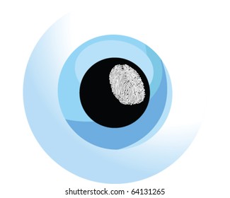 Eyeball Finger Print
