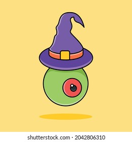 EyeBall halloween simple vector for halloween day