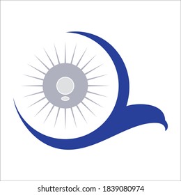 Inspiración en el diseño del logo de la ilustración de vector de béisbol