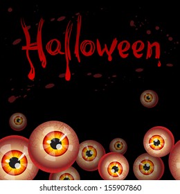 Eyeballs background for Halloween