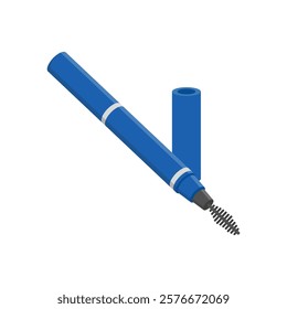 Eyebrow Pencil, Cosmetics Vector Illustration Isolated