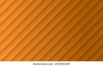 An eye-catching abstract background featuring diagonal orange stripes with a smooth gradient effect. This stylish and modern design is ideal for digital art, branding and website backgrounds