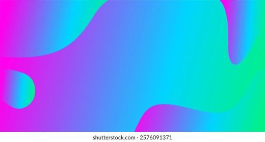 An eye-catching abstract banner background with a modern and vibrant design. The composition features a blend of smooth gradients, dynamic shapes, and fluid patterns, creating a sense of energy and cr