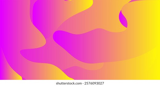 An eye-catching abstract banner background with a modern and vibrant design. The composition features a blend of smooth gradients, dynamic shapes, and fluid patterns, creating a sense of energy and cr