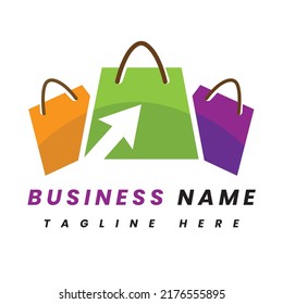 Captura de ojos y diseño minimalista de logotipo para tienda online