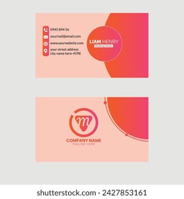 EyeCatching Business Card Design. Make a memorable statement with our eye-catching business card design ensuring you stand out and leave a lasting impression on every exchange Shutterstock Template