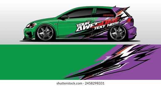 Eye-Catching Car Wrap Vectors: Drive Business Forward