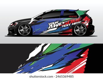 Eye-Catching Car Wrap Vectors: Drive Business Forward