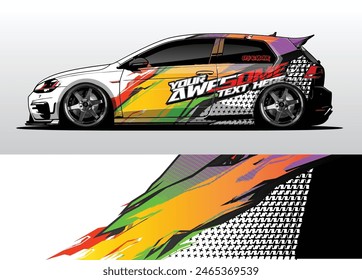 Eye-Catching Car Wrap Vectors: Drive Business Forward