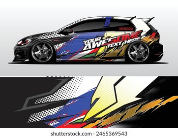 Eye-Catching Car Wrap Vectors: Drive Business Forward
