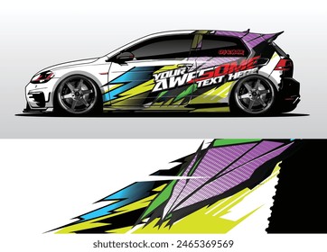 Eye-Catching Car Wrap Vectors: Drive Business Forward