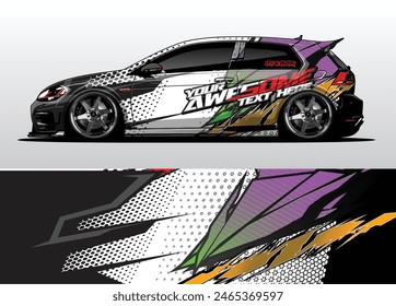 Eye-Catching Car Wrap Vectors: Drive Business Forward