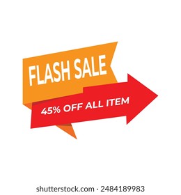 Eye-Catching Flash Sale Design for Instant Promotion