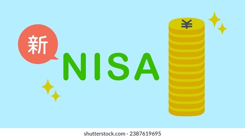 auffälliges Bild, Hintergrund, NISA, Geld, Ersparnisse, Kaution