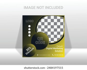 Eye-Catching Modern Creative Corporate Simple Business Social Media Post Design Template