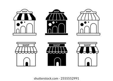 Eye-Catching Online Convenience Store Icons to Boost Sales, Contemporary Icons for Modern Online Convenience Store Concepts, shop, icons, online, store, e-commerce, marketplace, business, service