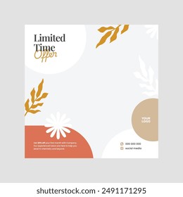Eye-catching poster templates for promoting special offers and hot sales with bold frames and dynamic designs