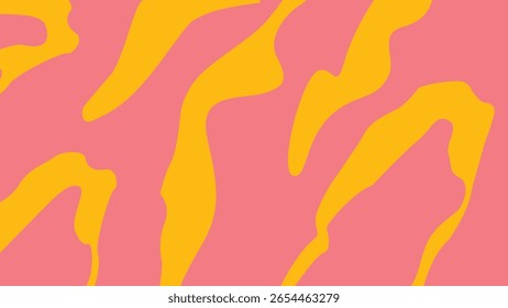 Eye-catching red and cyan abstract composition featuring organic splash-like shapes. Ideal for digital design, branding, and energetic visual content.