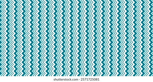 Eye-catching teal zigzag pattern design for creative projects and backgrounds