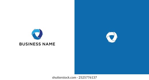 Eye-catching three-dimensional letter O logo, perfect for tech, gaming, or digital branding
