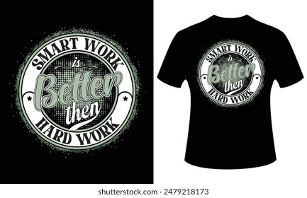 Eye-catching and unique custom typography t-shirt design.