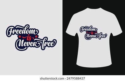 Eye-catching and unique custom typography t-shirt design.
