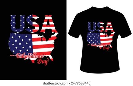 Eye-catching and unique custom typography t-shirt design.