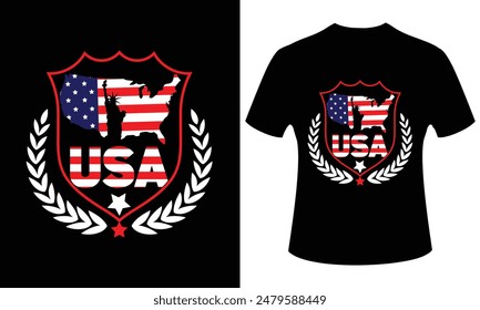 Eye-catching and unique custom typography t-shirt design.