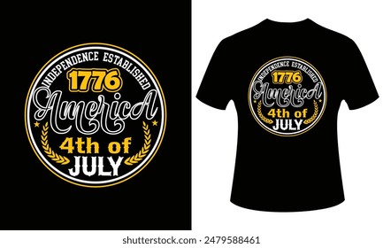 Eye-catching and unique custom typography t-shirt design.