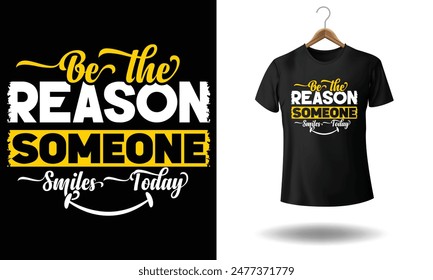 Eye-catching and unique typography t-shirt design.