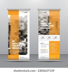 Eye-catchy and Professional Corporate Roll Up Banner Template. It’s suitable for any project purpose.