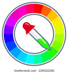 Eyedropper and Color Circle