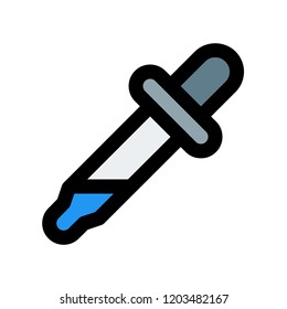 Eyedropper color selector tool