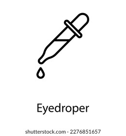 Eyedropper icon design stock illustration