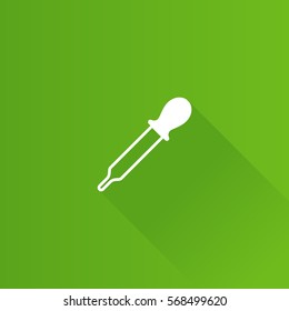 Eyedropper icon in Metro user interface color style. Printing publishing book