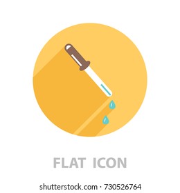 eyedropper icon. vector illustration