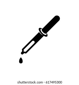 Eyedropper icon. Vector logo illustration isolated sign symbol