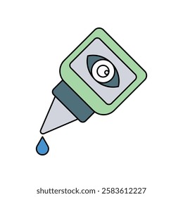eyedropper icon with white background vector stock illustration