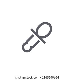 Eyedropper Modern Simple Outline Vector Icon