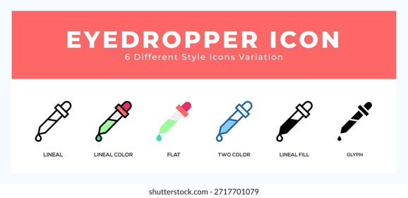 Eyedropper symbol icon vector. symbol illustration
