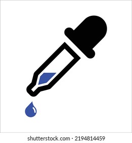 Eyedropper Tool Vector Icon Illustration